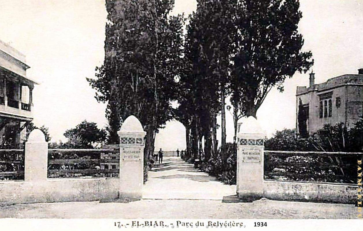 Alger - El-Biar - Parc du Belvedere - 1934.jpg